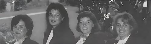 Maria Arias Schreiber, Marisa Alzamora, Alicia Dibos, Maria Juia Raffo